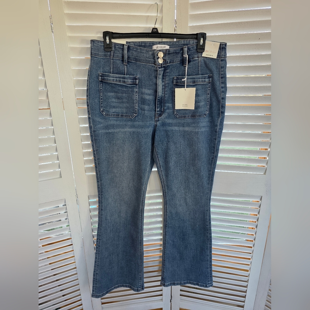 Vervet 'Lovervet' Women's High Rise Jeans Size 20W Ava Lane Boutique Exclusive